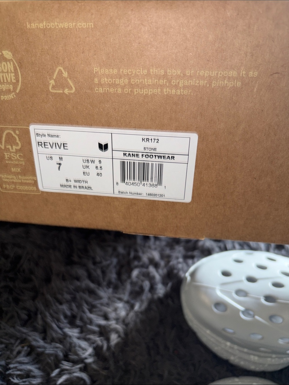 KANE Revive - Stone active recovery shoe - Picture 8 of 9